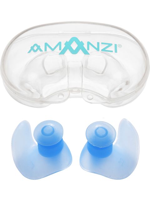 AMANZI Moulded Ear Plugs - Sky