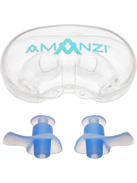 AMANZI Moulded Ear Plugs - Sky