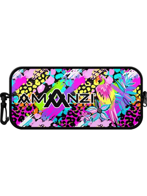 AMANZI Neoprene Case - Neon Jungle