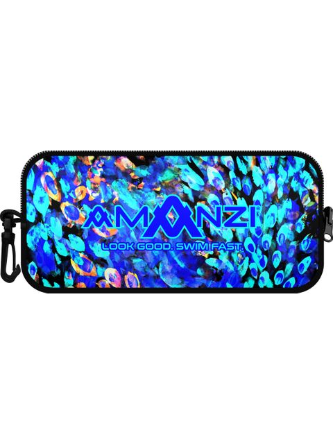 AMANZI Neoprene Case - Peacock Parade