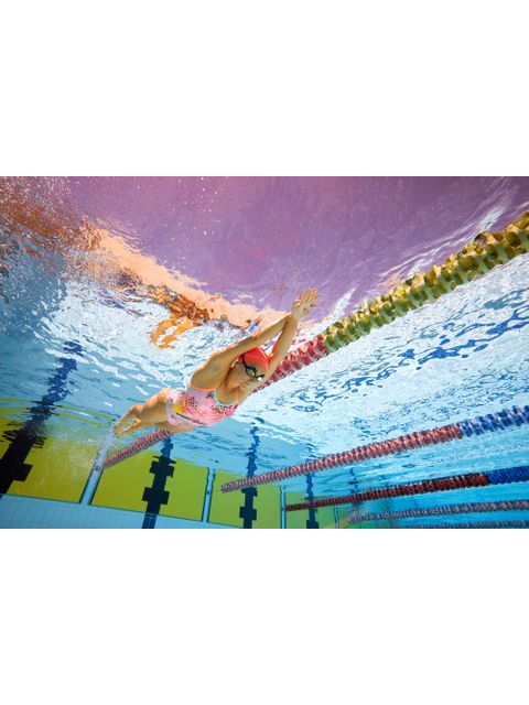 AMANZI Pro One Piece - Peachy Palms