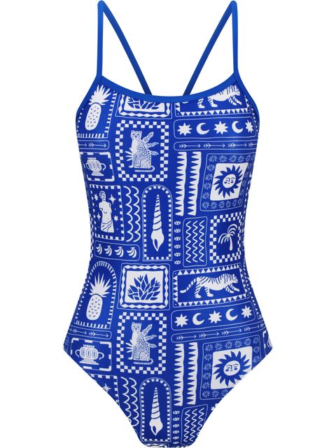 AMANZI Proback One Piece - Bluesol