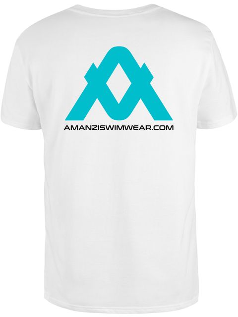 AMANZI Signature Logo T-Shirt - Calypso