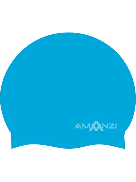 AMANZI Signature Swim Cap - Blue