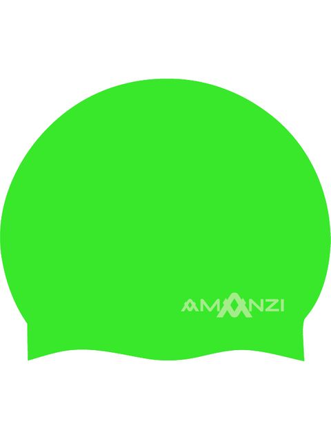 AMANZI Signature Swim Cap - Neon Green