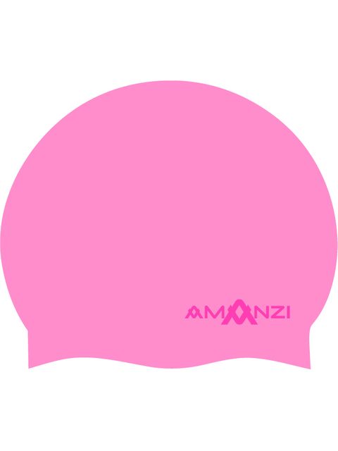 AMANZI Signature Swim Cap - Pastel Pink
