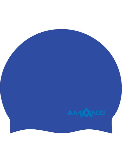 AMANZI Signature Swim Cap - Royal Blue