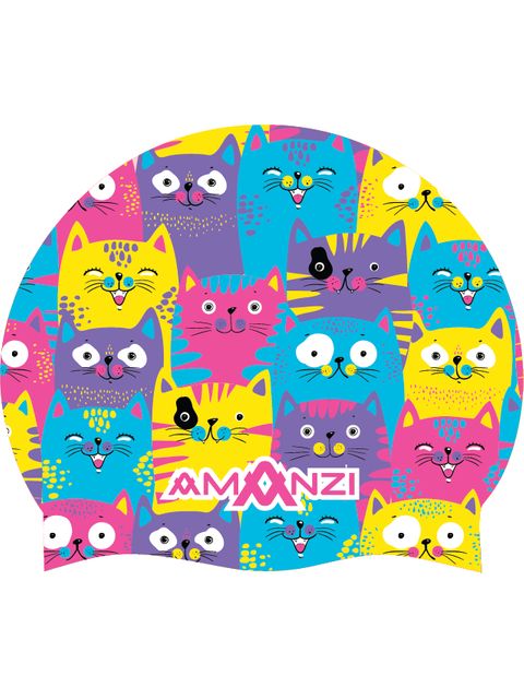AMANZI Swim Cap - Cool Catz