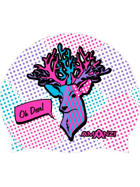 AMANZI Swim Cap - Oh Deer!