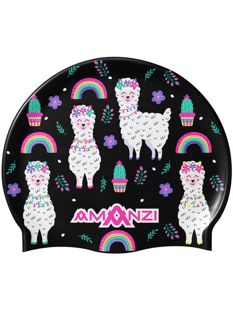 AMANZI Swim Cap - Ooh La Llamas
