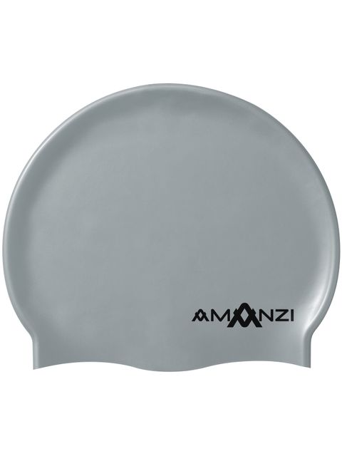 AMANZI Swim Cap - Silver