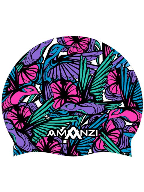 AMANZI Swim Cap - Song Bird