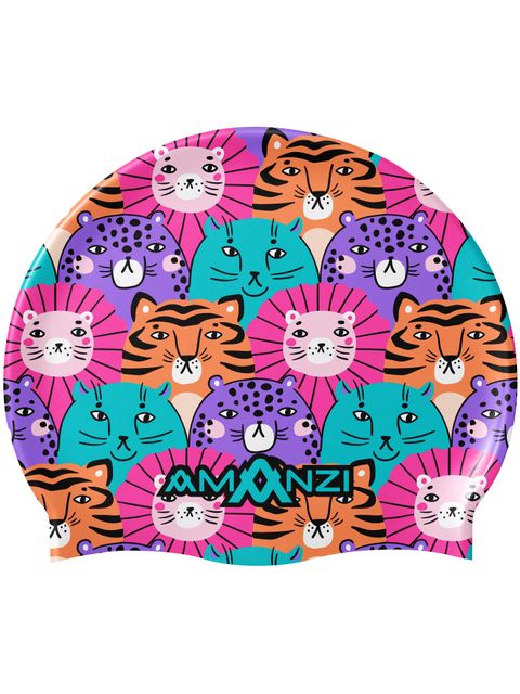 AMANZI Swim Cap - Wild Catz