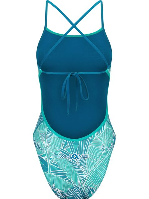 AMANZI Tie Back One Piece - Aloha