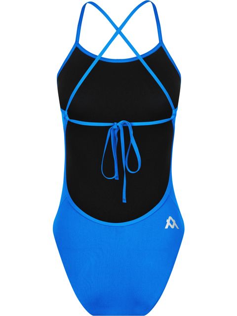 AMANZI Tie Back One Piece - Azure