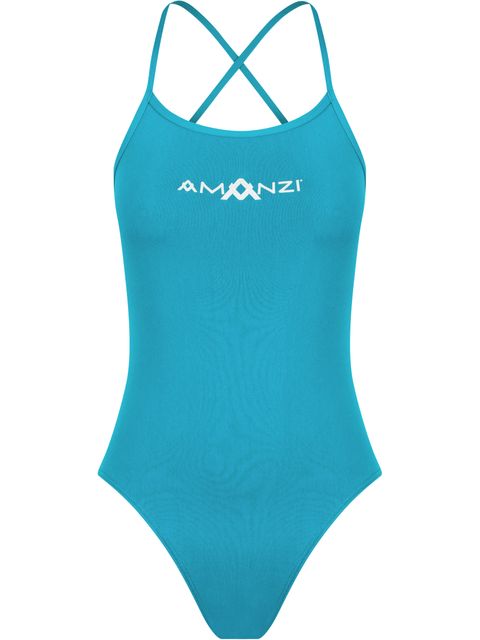 AMANZI Tie Back One Piece - Calypso