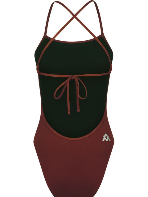 AMANZI Tie Back One Piece - Chino