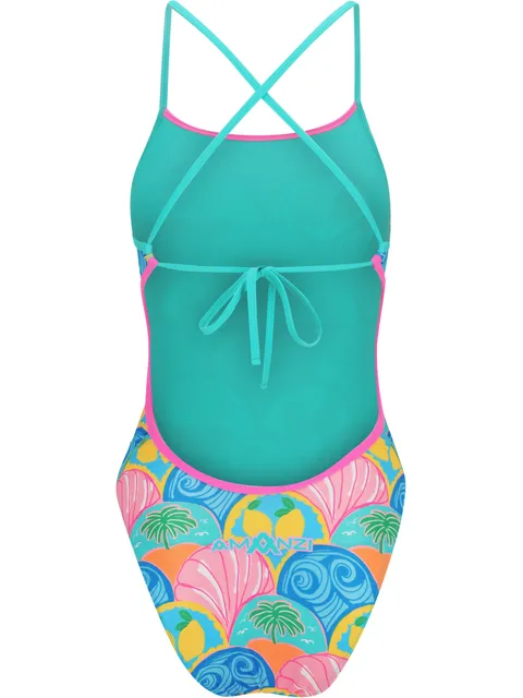 AMANZI Tie Back One Piece - Citrasea