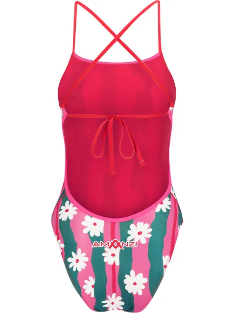 AMANZI Tie Back One Piece - Daisy Wave