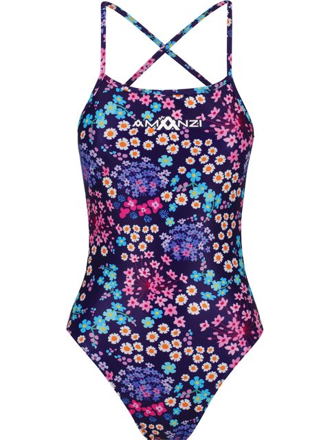 AMANZI Tie Back One Piece - Daisyscape