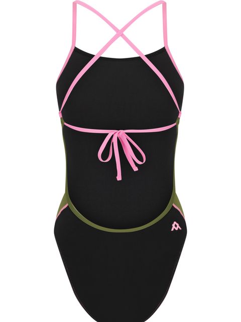 AMANZI Tie Back One Piece - Desert Blush