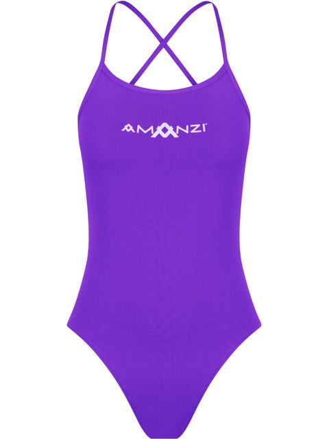 AMANZI Tie Back One Piece - Jewel