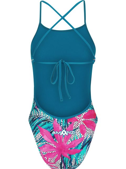 AMANZI Tie Back One Piece - Palmira