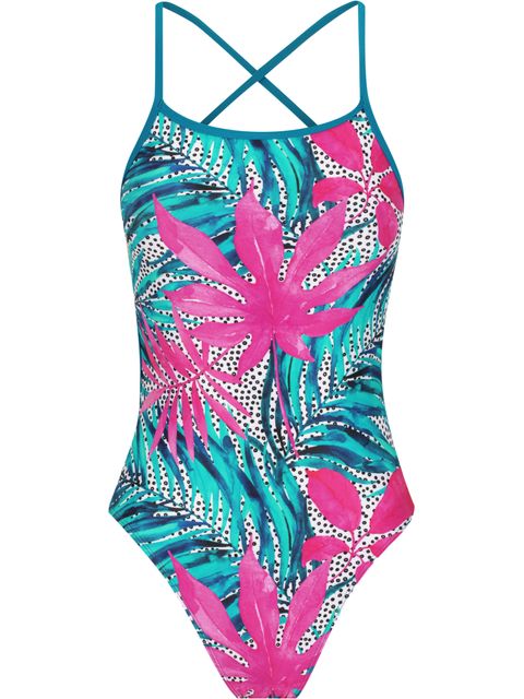 AMANZI Tie Back One Piece - Palmira