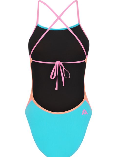 AMANZI Tie Back One Piece - Pastella