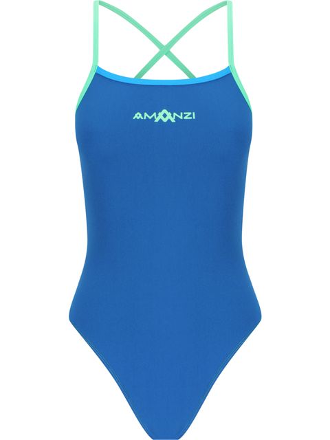 AMANZI Tie Back One Piece - Seaglass