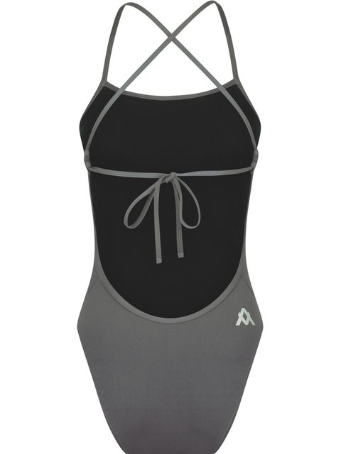 AMANZI Tie Back One Piece - Shadow