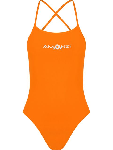 AMANZI Tie Back One Piece - Sherbet