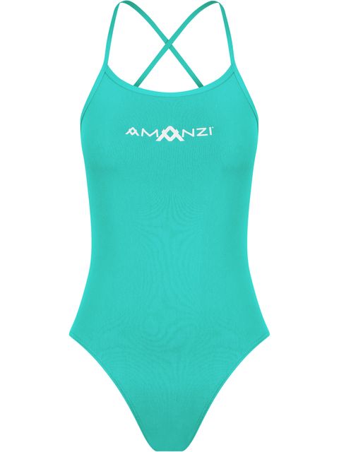 AMANZI Tie Back One Piece - Spearmint
