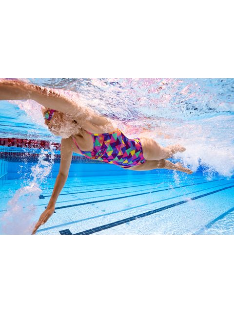 AMANZI Tie Back One Piece - Spectrum 