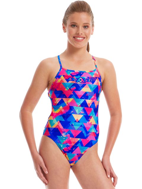 AMANZI Tie Back One Piece - Spectrum 