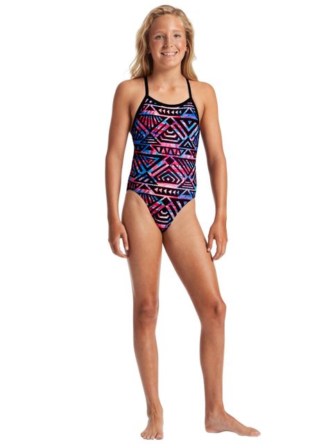 AMANZI Tiki Princess Girls One Piece