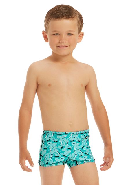 AMANZI Toddler Boys Looking Shark Trunks