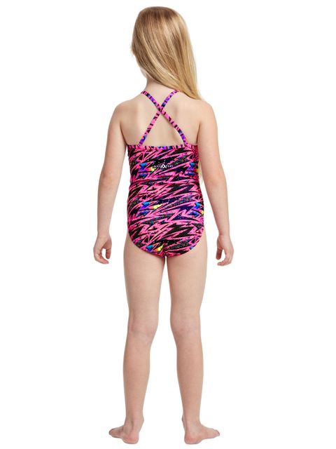 AMANZI Toddler Girls Girl Power One Piece