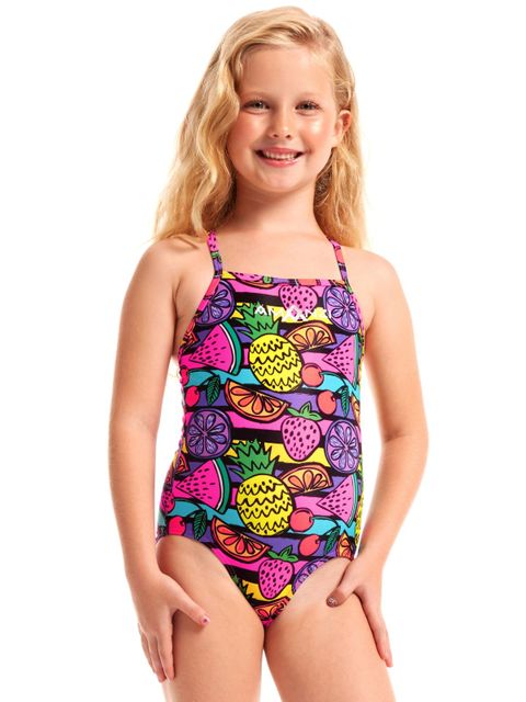 AMANZI Toddler Girls Tutti Frutti One Piece
