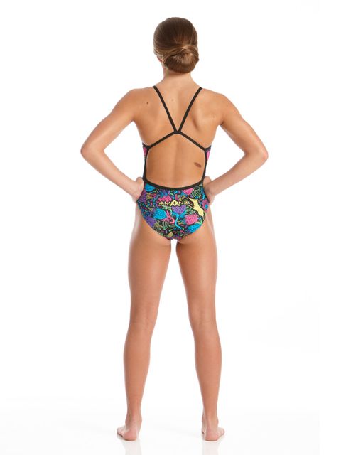 AMANZI Wild Aster Girls One Piece
