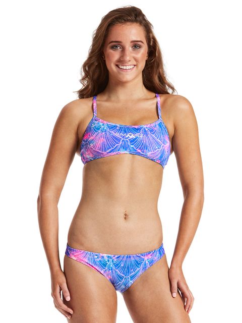 AMANZI Womens Mermaid Kisses Sports Bikini Bottoms 