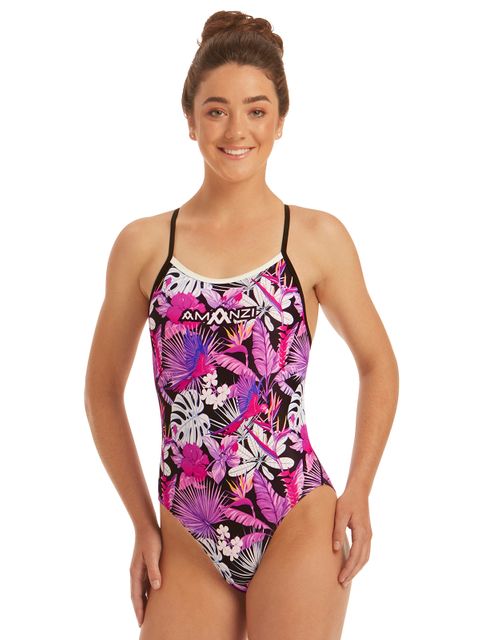 AMANZI Tie Back One Piece - Paradise Cove