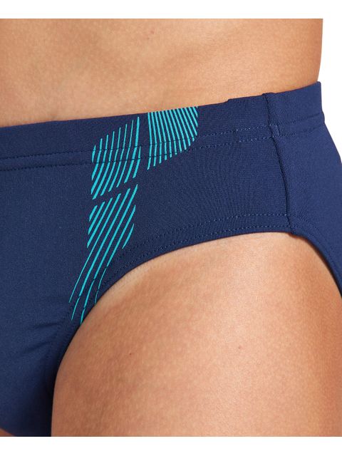 Arena Briefs - Streak Navy/Aqua