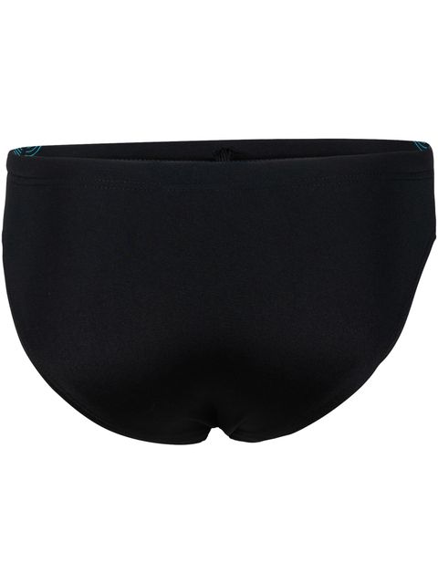 Arena Briefs - Graphic Black/Aqua