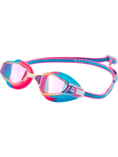 Aqua Sphere Fastlane Goggles - Pink Titanium Mirror/Pink/Aqua