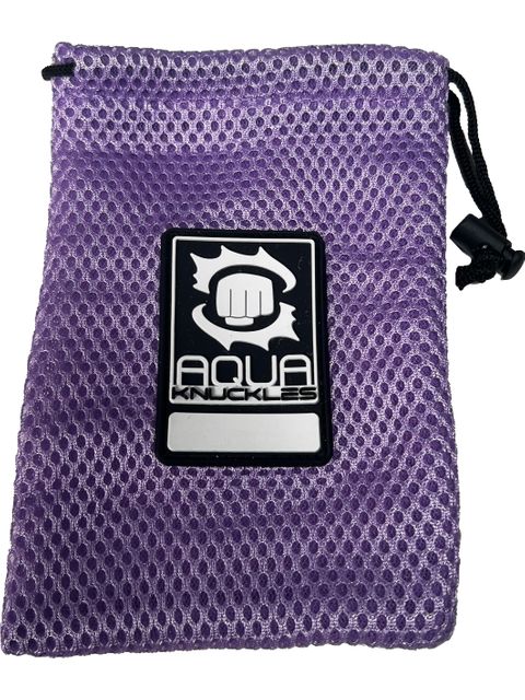Aqua Knuckles Mini Mesh Bag - Purple