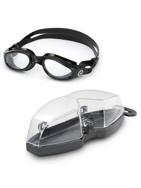 Aqua Sphere Kaiman Goggles - Clear/Black