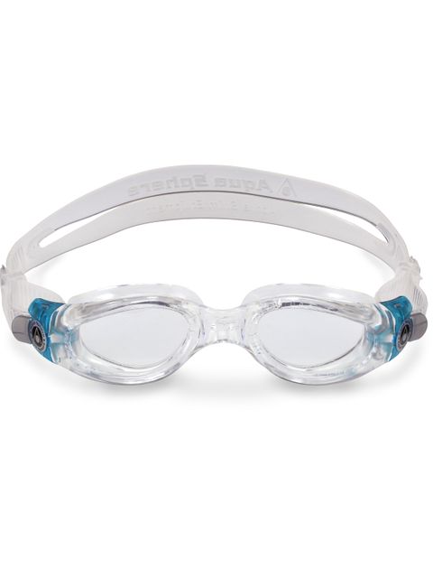 Aqua Sphere Kaiman Compact Goggles - Clear/Clear/Turquoise