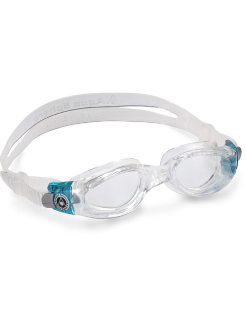 Aqua Sphere Kaiman Compact Goggles - Clear/Clear/Turquoise