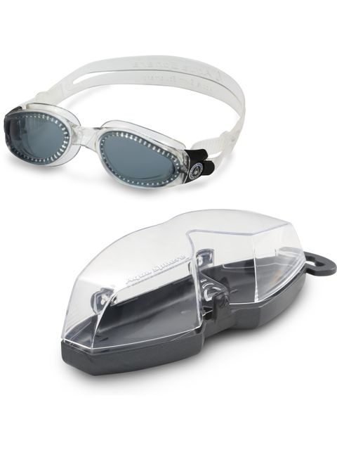 Aqua Sphere Kaiman Goggles - Smoke/Clear/Black
